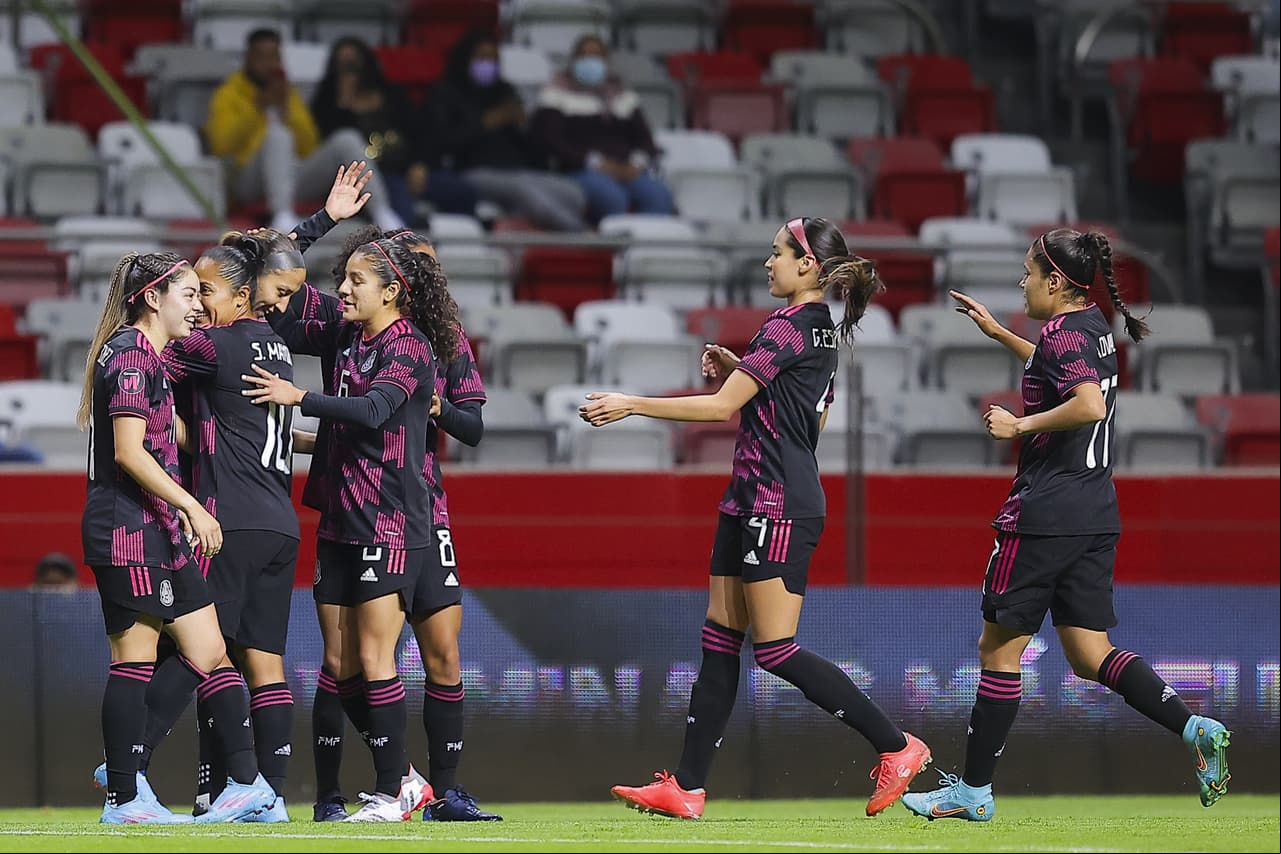 México derrotó 6-0 a Puerto Rico y avanza a la Fase Final del Premundial Femenil.