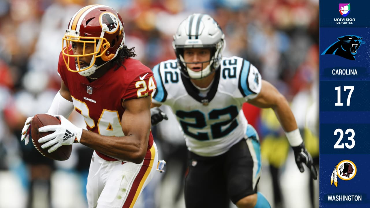 Los Panthers no pudieron derrotar a los Redskins de Josh Norman en DC.