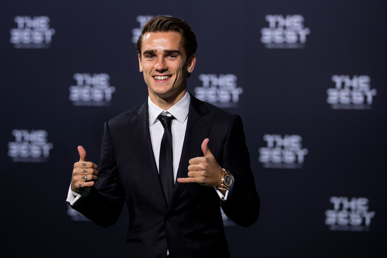 Antoine Griezzman, francés subcampeón de la Eurocopa con su país y subcampeón de la Champions League con Atlético de Madrid.