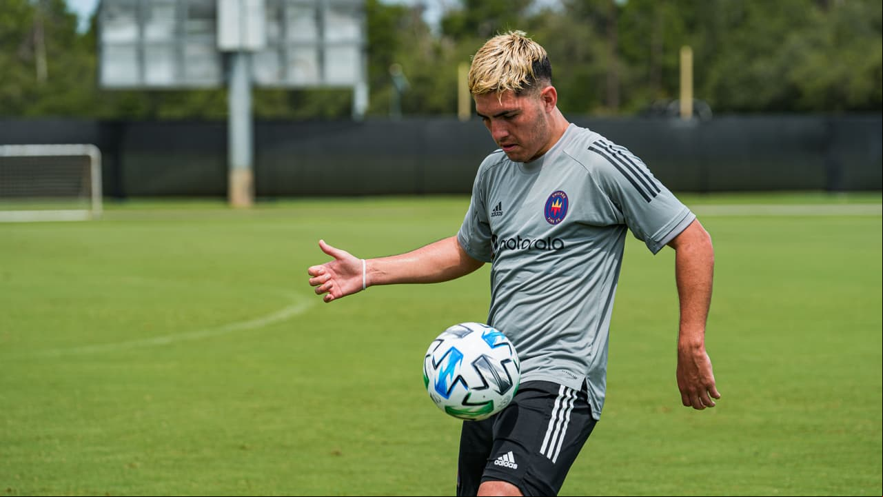 Ignacio Aliseda, juvenil argentino de Chicago Fire FC.