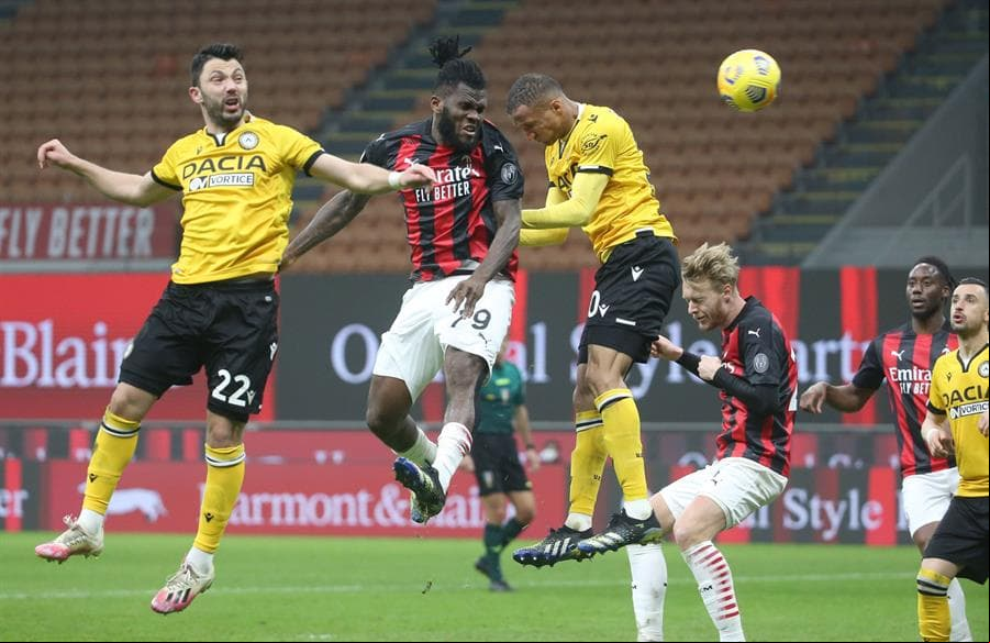 Milan rescata empate, Atalanta golea y más de la J25 en la Serie A