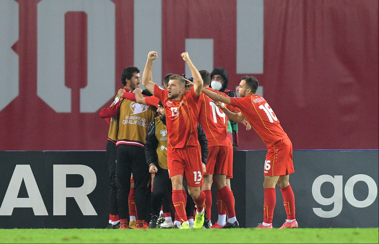 Macedonia avanza a su primera Eurocopa en la historia
