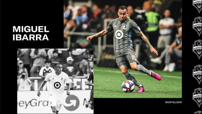 Miguel Ibarra se sumó al plantel de Seattle Sounders.