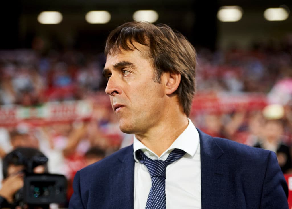 Julen Lopetegui está en la cuerda floja y son tres las opciones para su relevo 