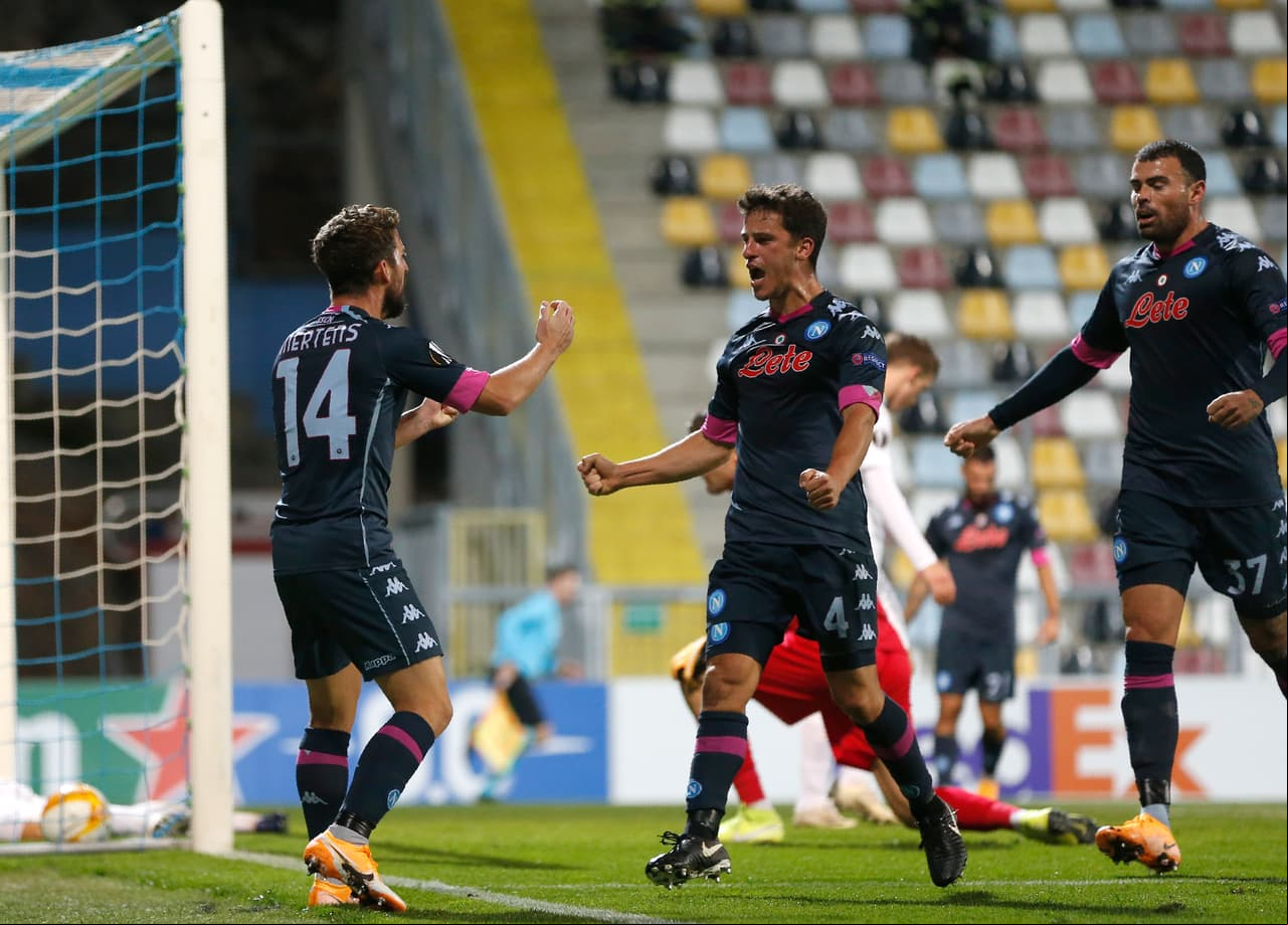 Sufre el Napoli pero termina ganando el partido ante Rijeka. Robert Muric abrió el marcador, pero los napolitanos no se quedaron atrás y con goles de Diego Demme y FIlip Braut, los de Gatusso ganan y llegan a seis unidades dentro del Grupo F de la Europa League.