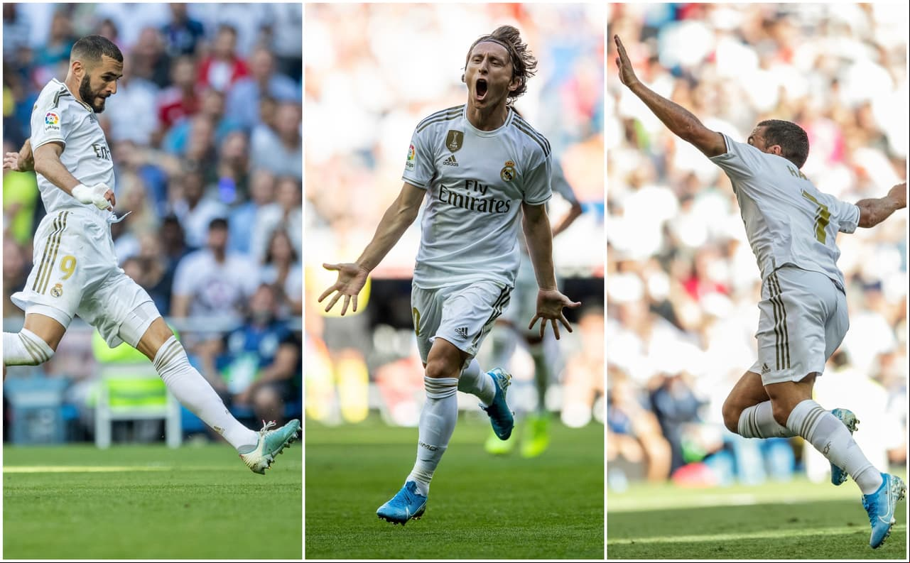 En duelo de la J8 de La Liga, los merengues compitieron por la cima de la tabla general.