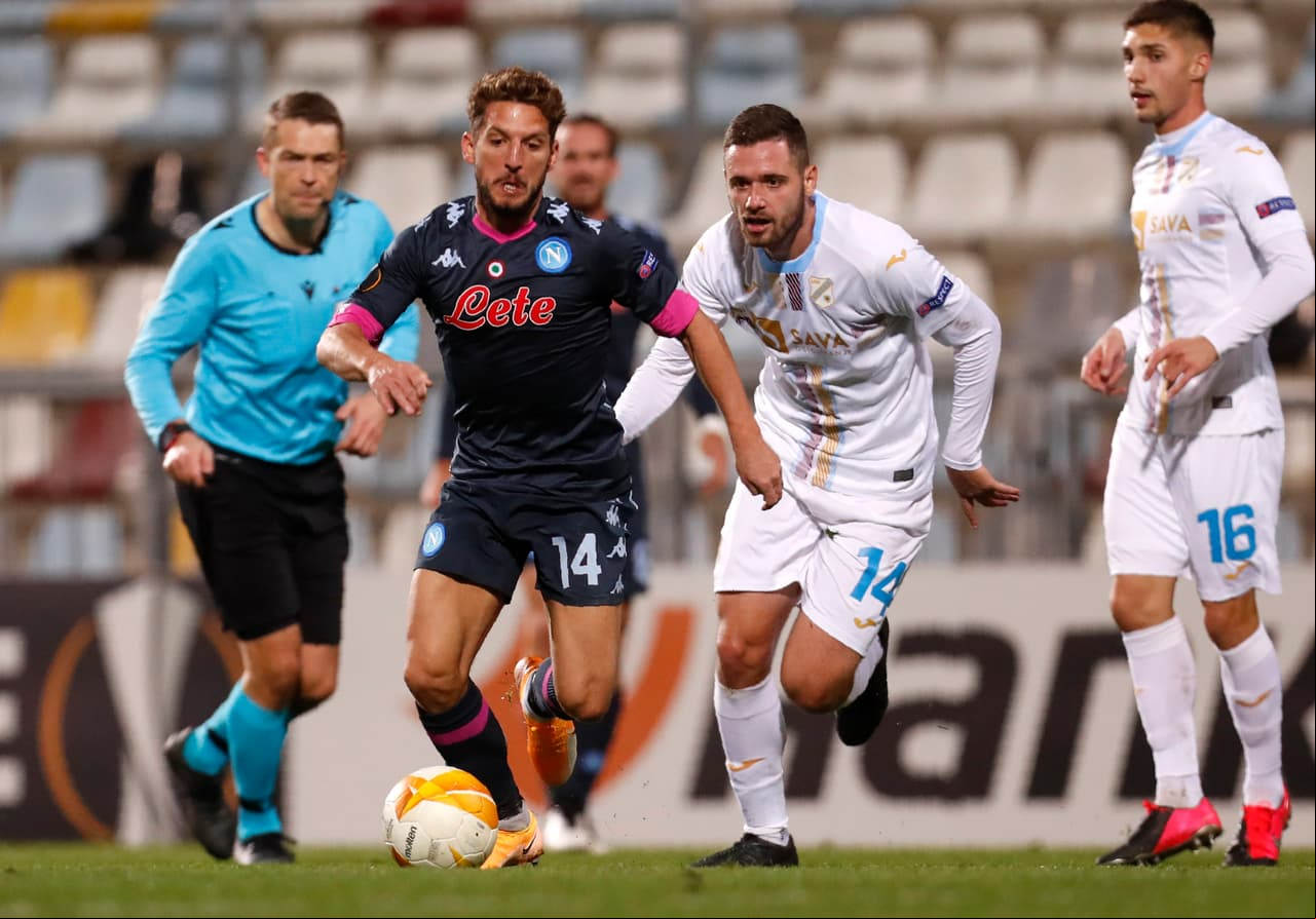 Sufre el Napoli pero termina ganando el partido ante Rijeka. Robert Muric abrió el marcador, pero los napolitanos no se quedaron atrás y con goles de Diego Demme y FIlip Braut, los de Gatusso ganan y llegan a seis unidades dentro del Grupo F de la Europa League.