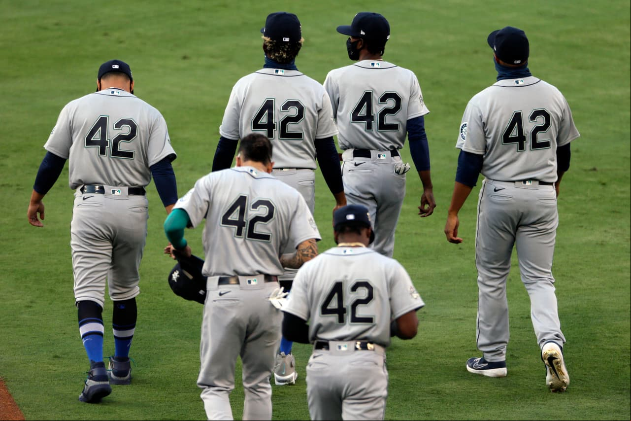 El 15 de abril es el día oficial de Jackie Robinson, pero debido a la pandemia, se celebró el 28 de agosto.