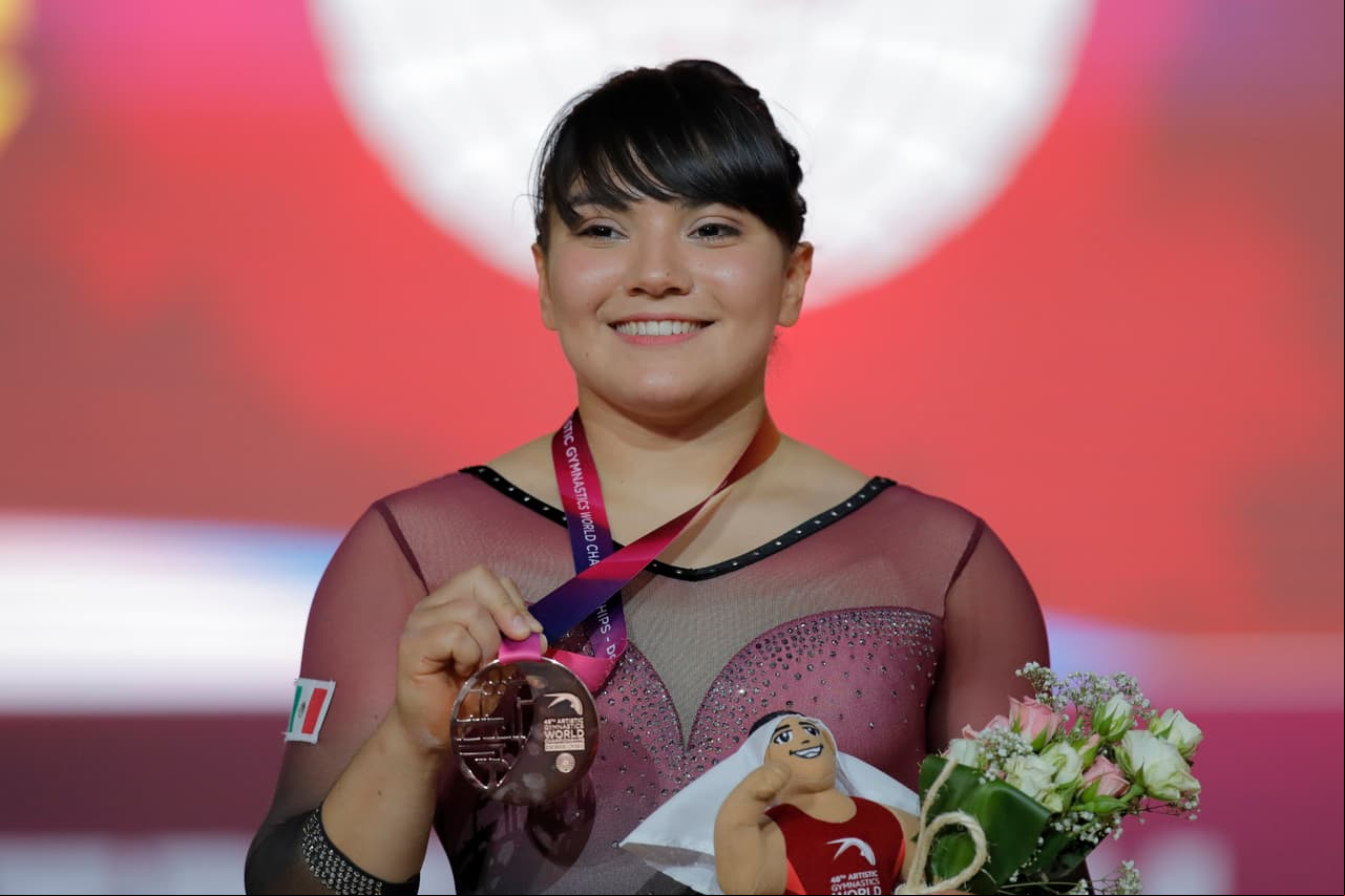 ¡Histórico! Alexa Moreno, primera gimnasta mexicana con medalla mundialista