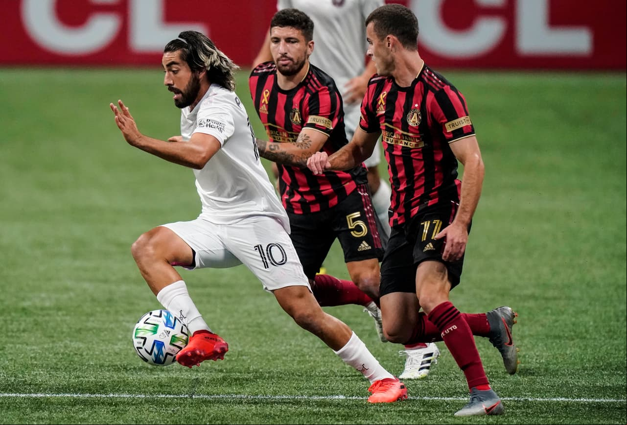 Los comandados por Rodolfo Pizarro no consiguen sumar los tres puntos en su visita a Atlanta y se conforman con una unidad.