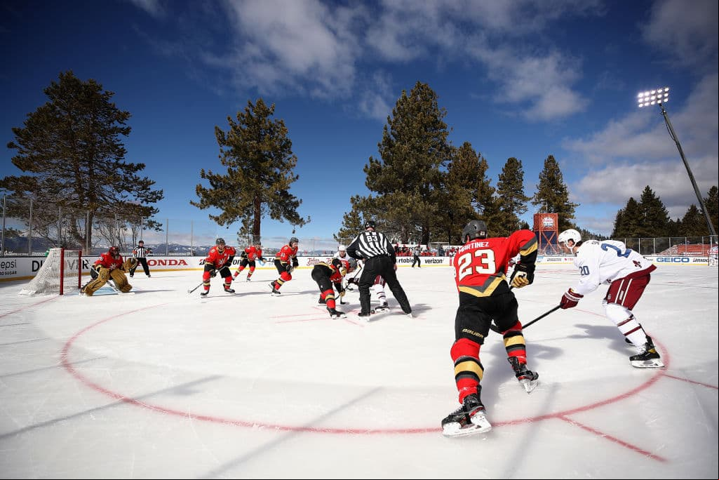 Aunque es invierno, el sábado, 20 de febrero, hubo bastante sol que no permitió que el hielo sea suficiente prensado como requiere este deporte.