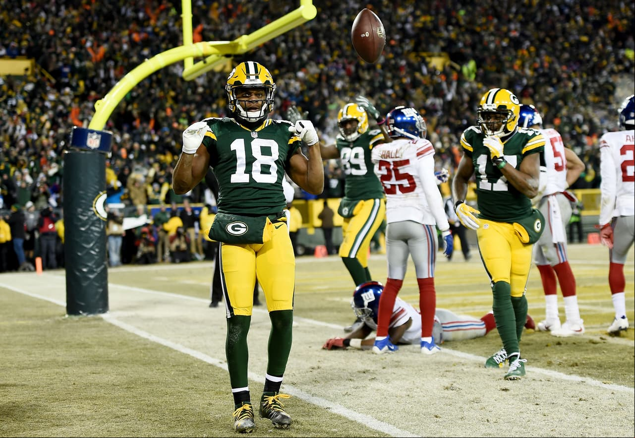 Los Empacadores recibieron a Gigantes en la ronda de comodines y apalearon 38-13 a NY con 362 yardas y 4 TDs para Aaron Rodgers, aunque perdieron a su hombre de confianza, el receptor Jordy Nelson.