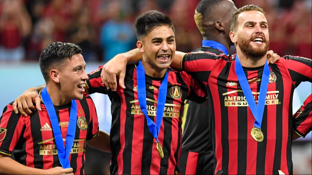 Esequiel Barco, 'Pity' Martínez y Leandro González Pirez fueron campeones en Atlanta United FC.