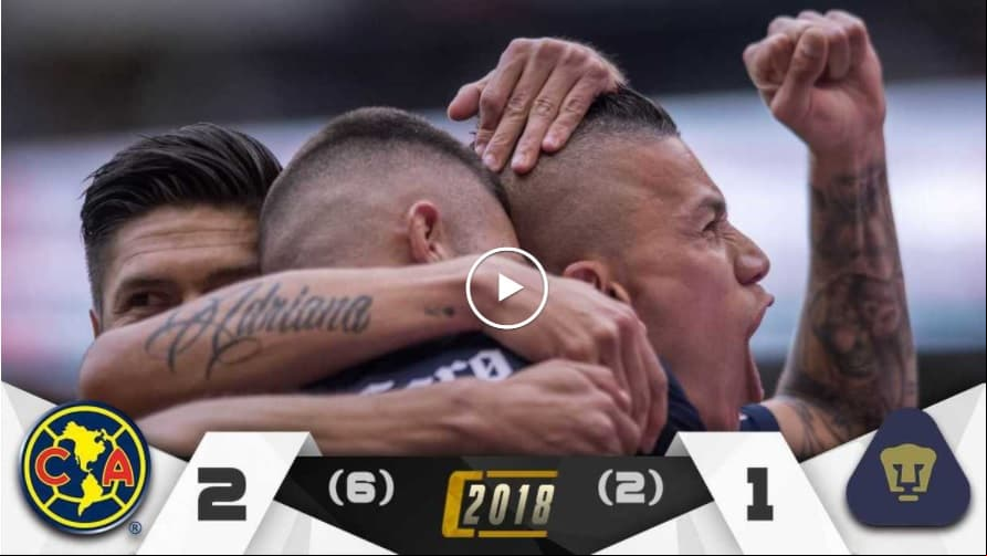 Pumas sale con la cola entre las patas del Azteca y América sella pase a Semifinales