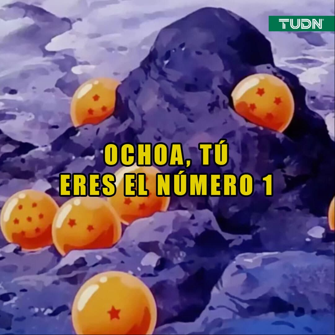 Ochoa, tú eres el número 1.
