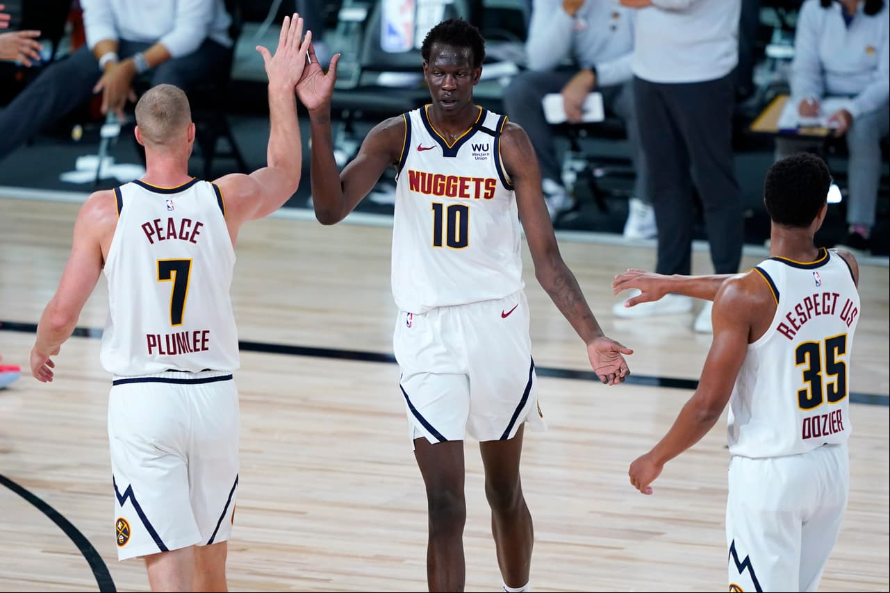 Los Denver Nuggets aseguraron el tercer puesto y cerrarán ante los Toronto Raptors.