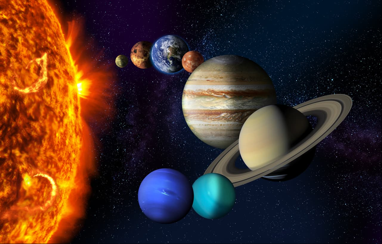 El increíble espectáculo astronómico que te permitirá observar todos los planetas del Sistema Solar las últimas noches del año