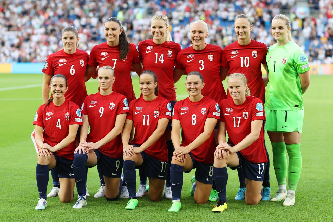 Las noruegas llegaban como las más difíciles para las británicas en el papel.