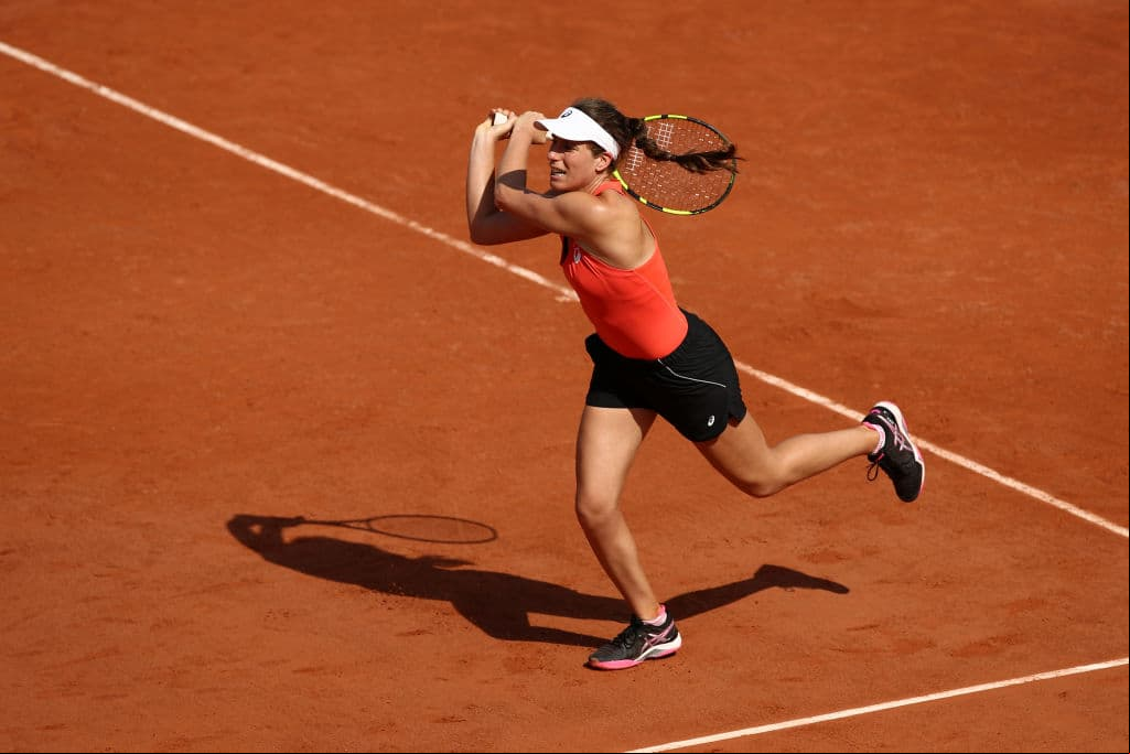 La séptima sembrada y octava del ranking WTA, la británica Johanna Konta, ha llegado a dos semifinales de torneos grandes pero en Francia no pasa de la primera ronda. ¿Podrá superarse esta vez?