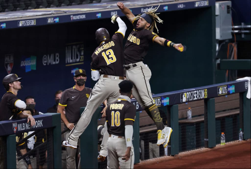 La ofensiva de los Padres estaba apagada y, con este batazo, ‘el Ministro’ despertó al dugout