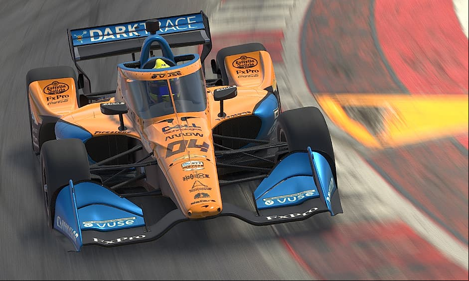 Lando Norris, piloto de F1, gana carrera virtual de IndyCar