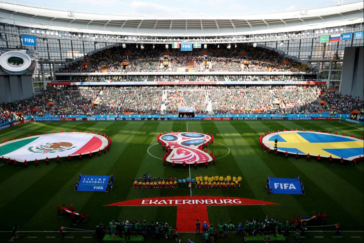 Estadio: Ekaterimburgo Arena | Fecha: 27/junio/2018 | Rival: Suecia |Marcador: México 0-3 Suecia | Mundial Rusia 2018