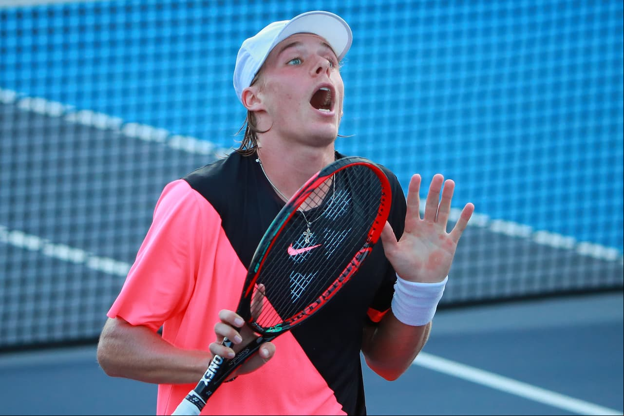 El canadiense Denis Shapovalov, uno de los jóvenes más prometedores del circuito, derrotó por 6-7(3), 6-3, 6-1 al japonés Kei Nishikori.