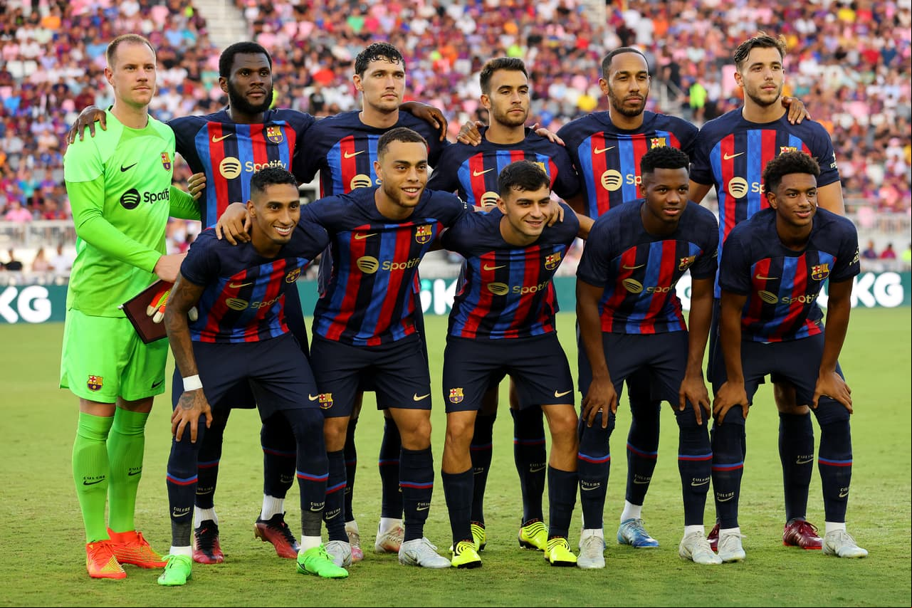Inter Miami no metió ni las manos ante un Barcelona que se impuso con goles de Aumabeyang, Rapinha, Ansu Fati, Gavi, Depay y Dembélé.