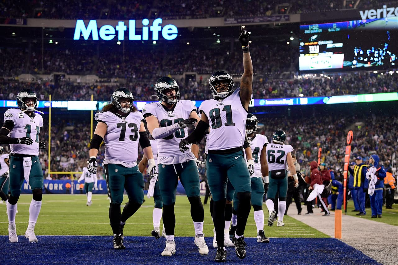 New York Giants 
<b>17-34</b> Philadelphia Eagles