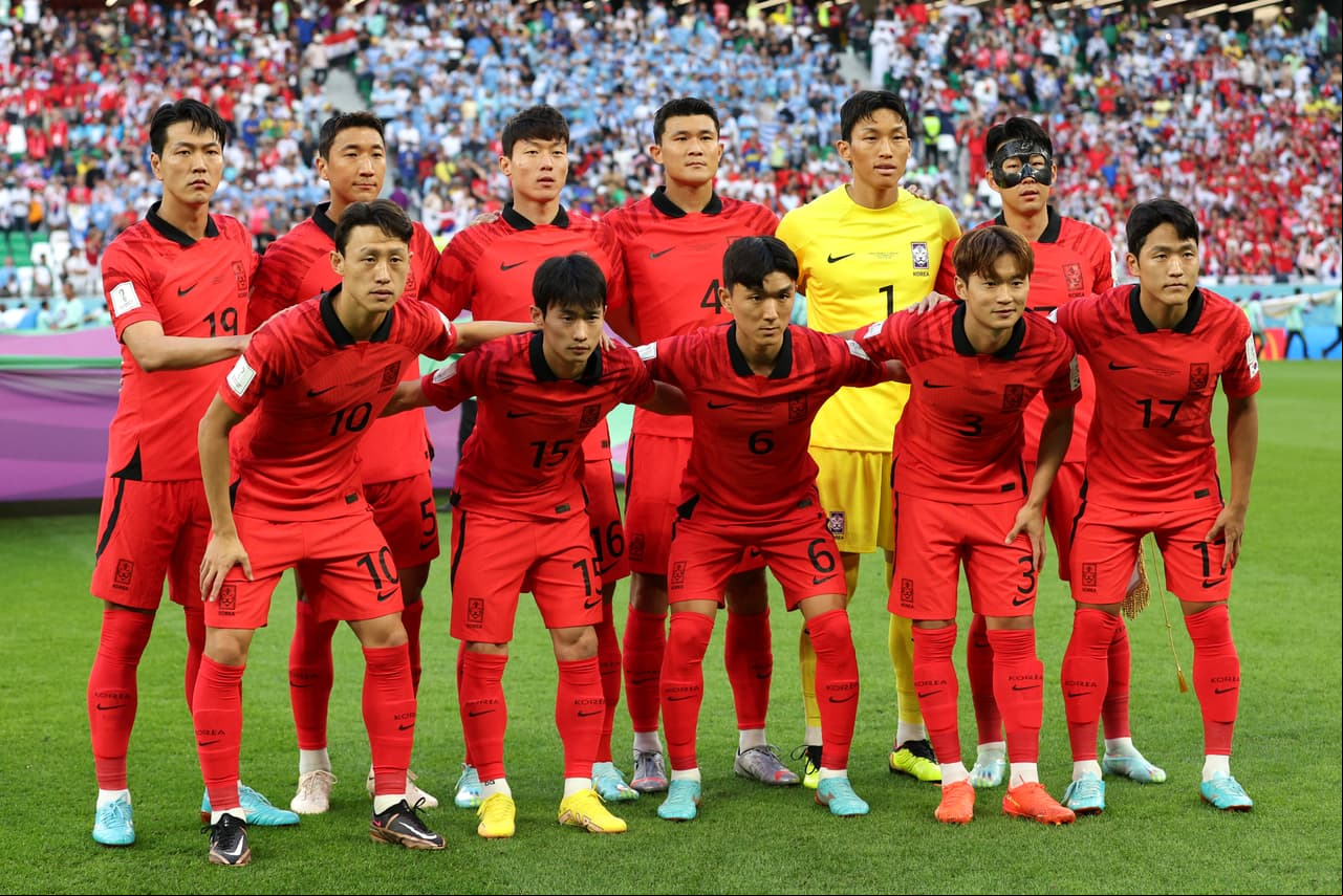 Uruguay y Corea del Sur empataron 0-0 en su debut en el Mundial Qatar 2022.