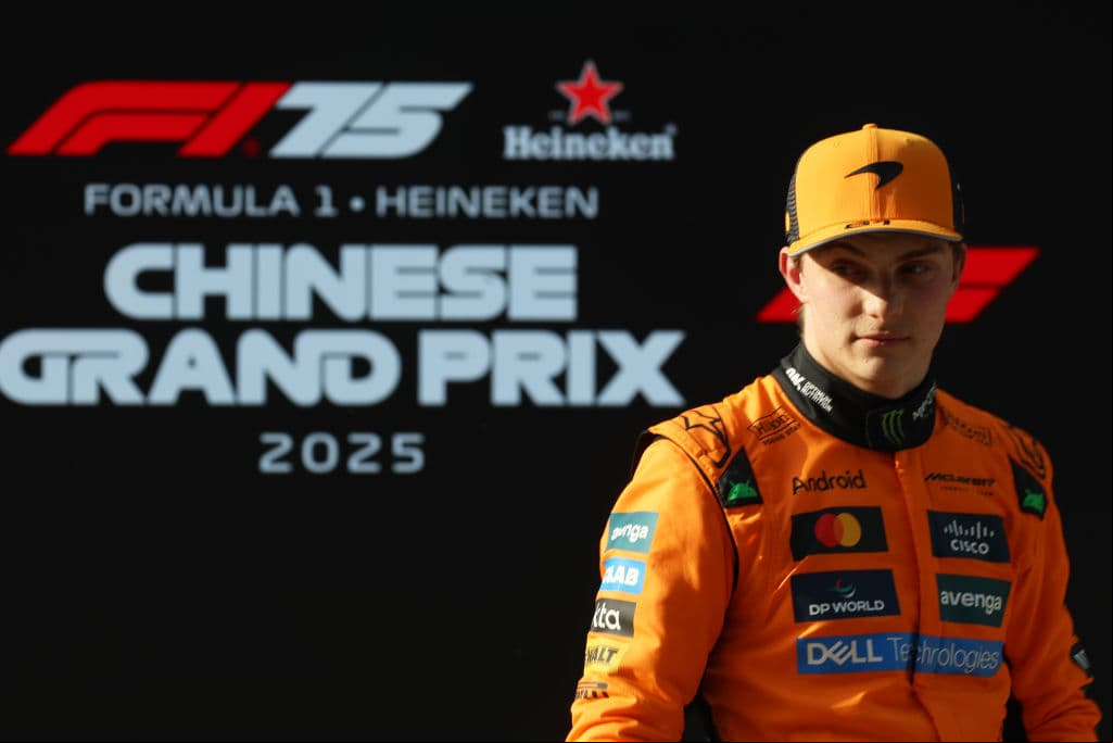Piastri logra la pole en China y el reemplazo de Checo Pérez saldrá último