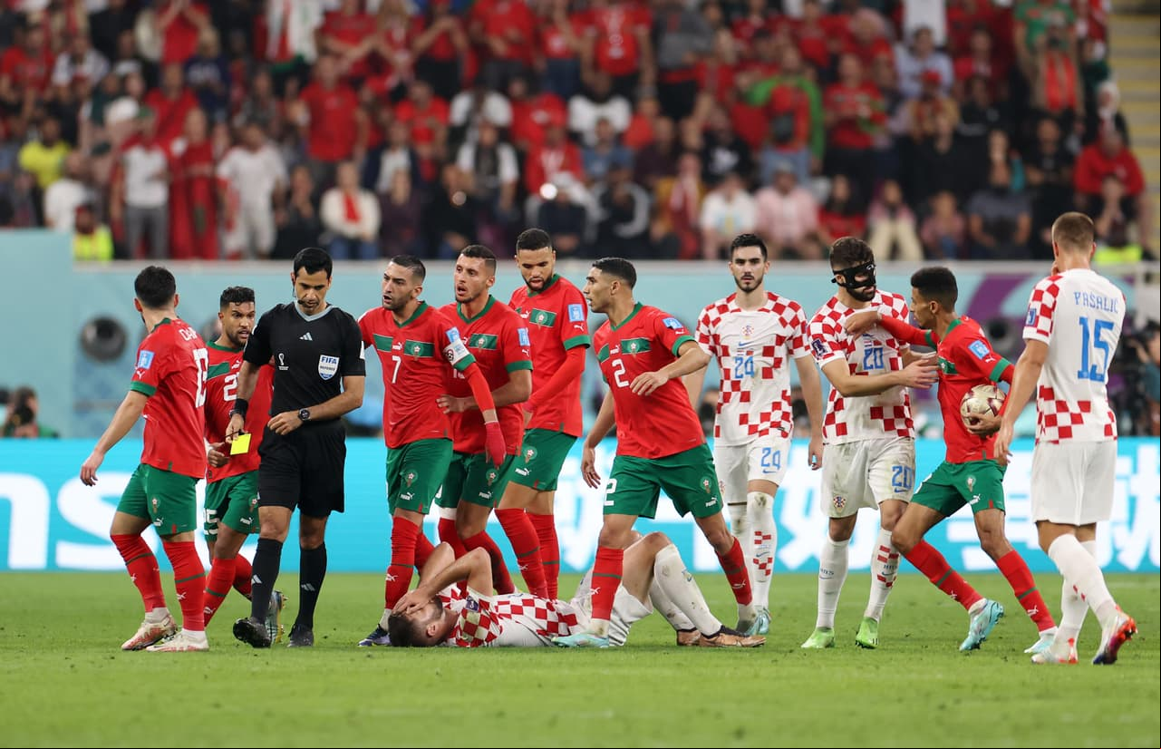 Croacia consiguió la victoria 2-1 ante Marruecos en el partido por el tercer lugar