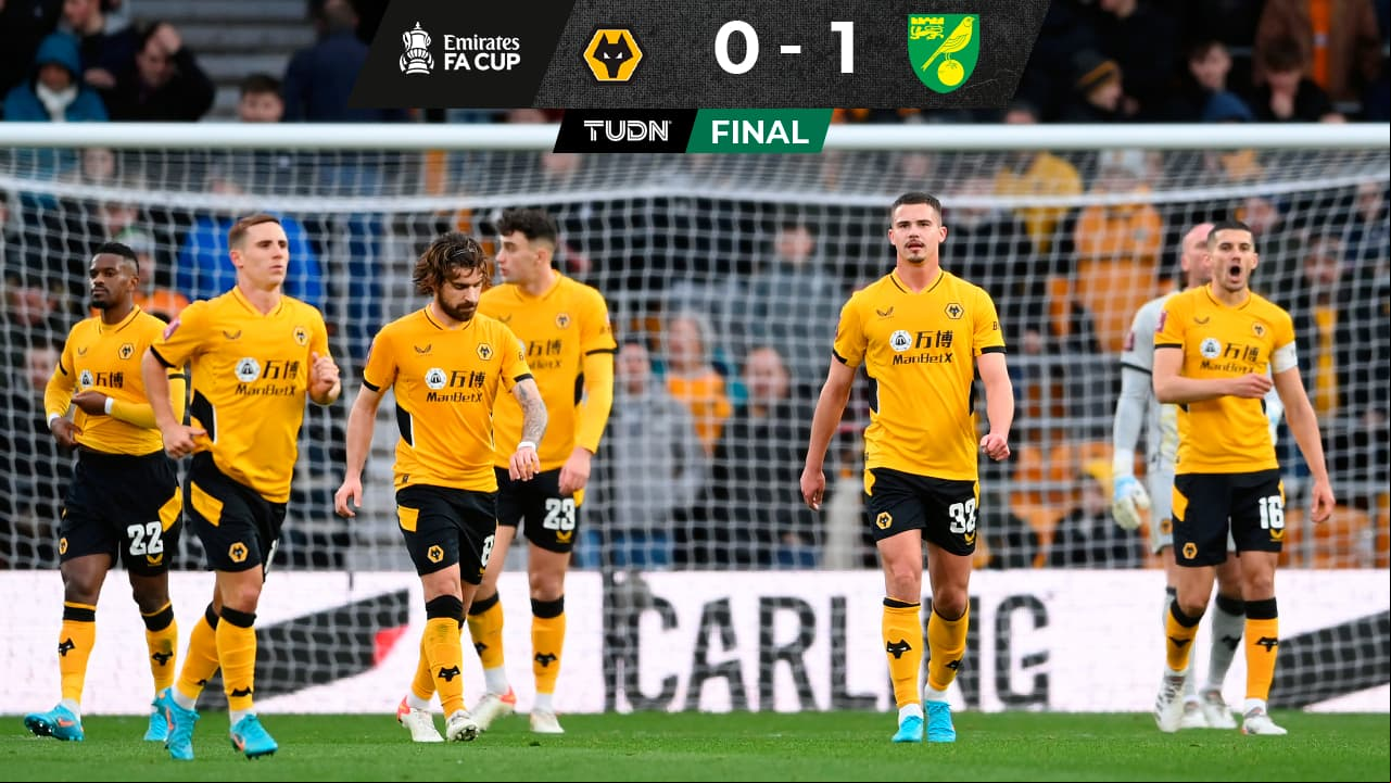 Wolves 0-1 Norwich en FA Cup: marcador, resumen y resultado