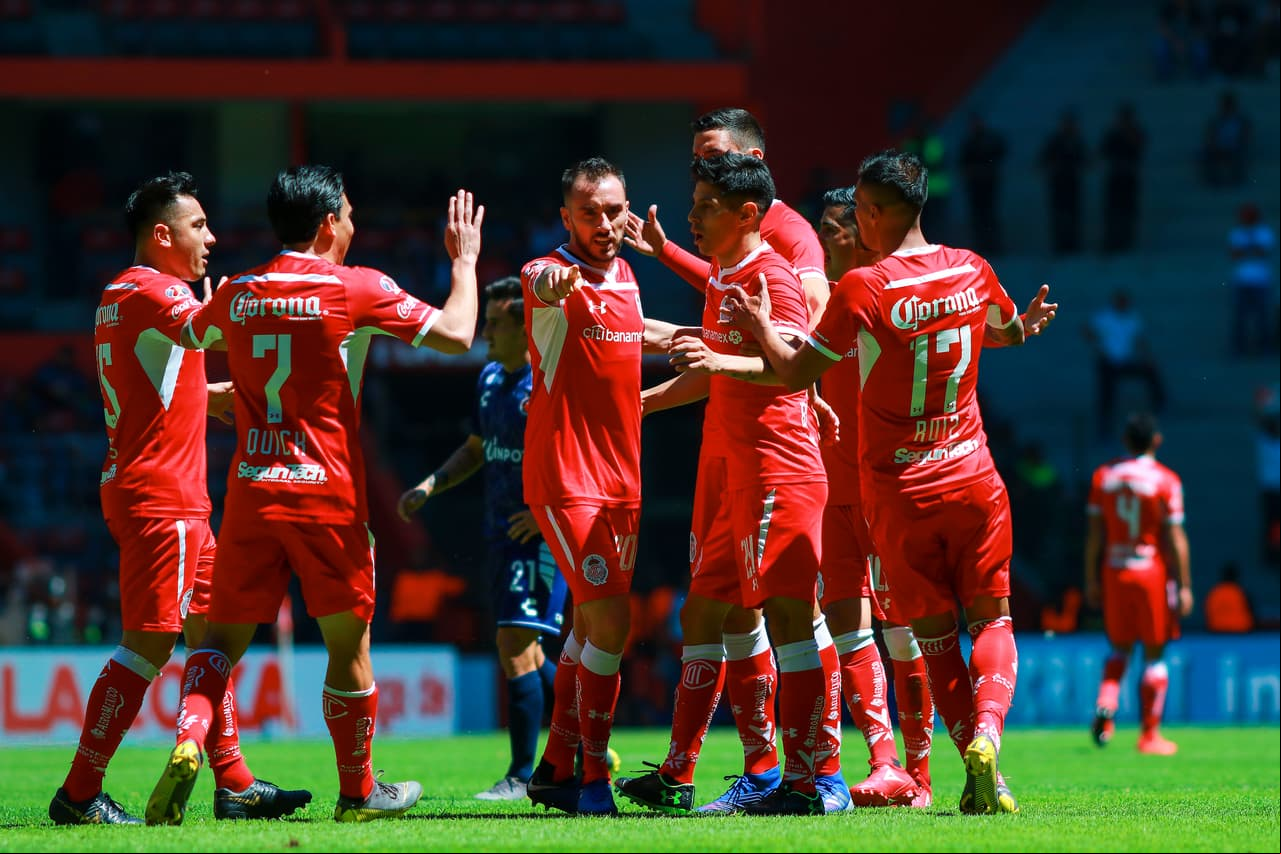 A los 18 minutos Pablo Barrientos abrió el marcador para los Diablos Rojos.