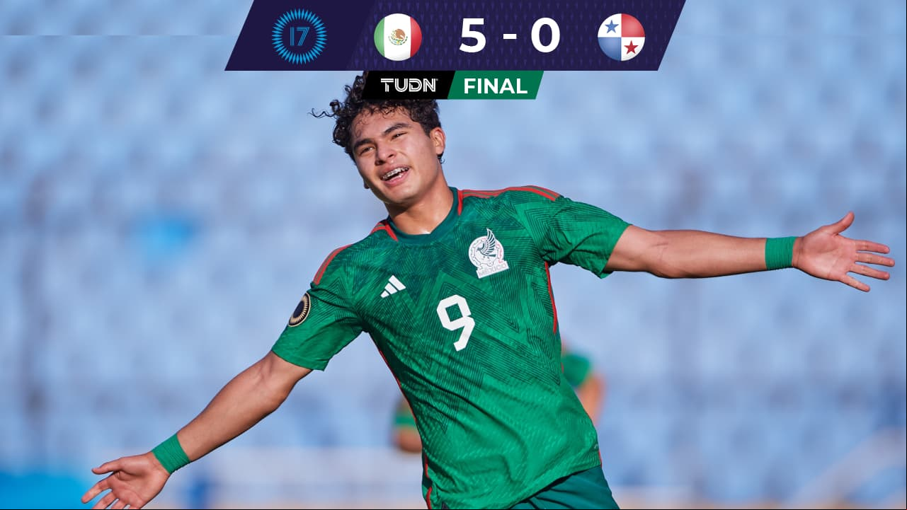 Manita y a la Final… El Tri Sub-17 golea a Panamá en el Premundial