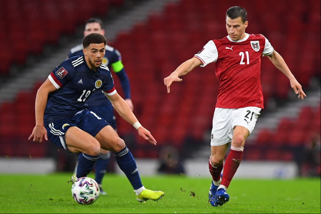 Grupo F | Escocia y Austria igualaron a dos tantos.