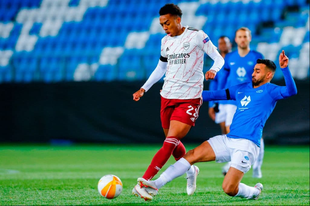 Arsenal goleó de visita al Molde con tantos de Pépé (50’), Nelson (55’) y Balogun (83’). El cuadro inglés lidera el Grupo B con 12 unidades.