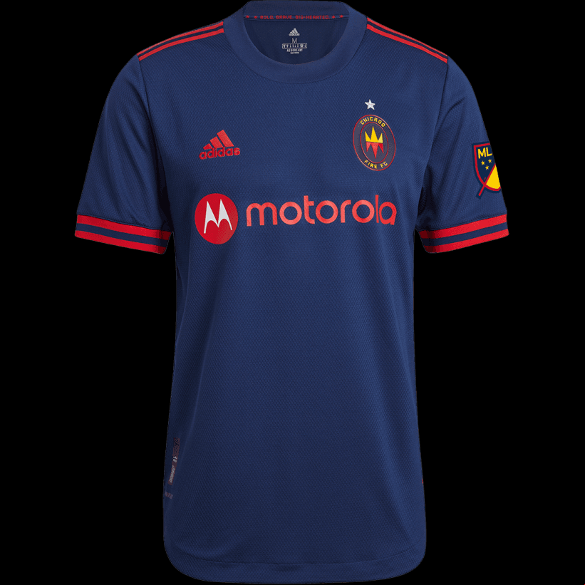 Chicago Fire es otro de los equipos que este año lanza dos uniformes.