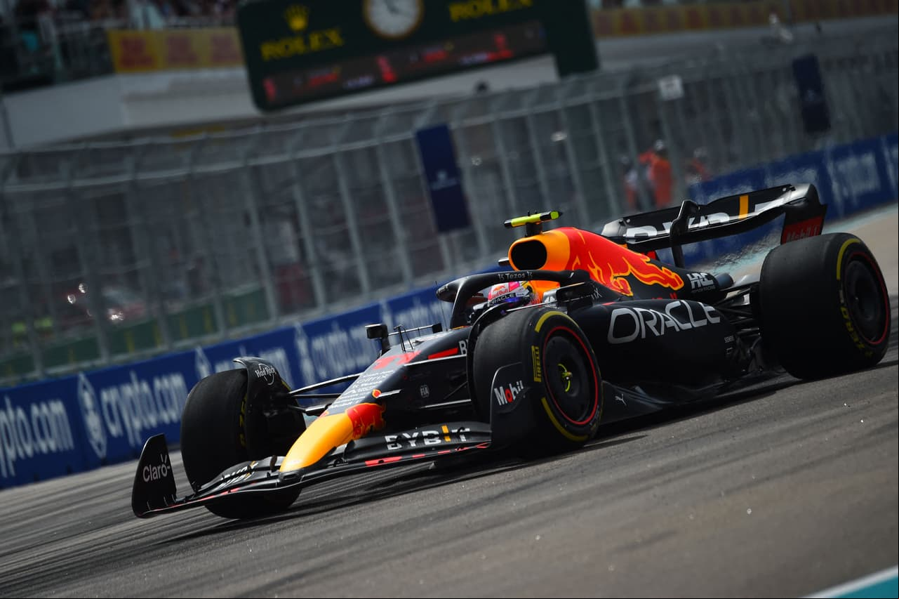 Max Verstappen ganó el primer Gran Premio de Miami, por delante de Charles Leclerc y Carlos Sainz: Checo Pérez fue cuarto.