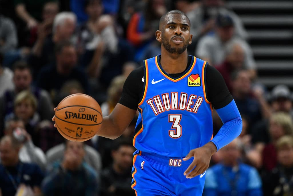 Suplente: Chris Paul, el veterano del Oklahoma City Thunder vivirá su All Star Game número 10.