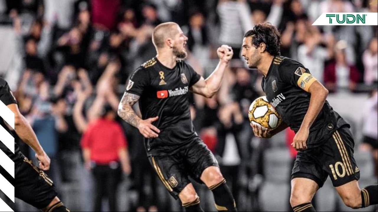 Carlos Vela hizo un gol con Los Angeles FC y ya suma 29 en la temporada regular.