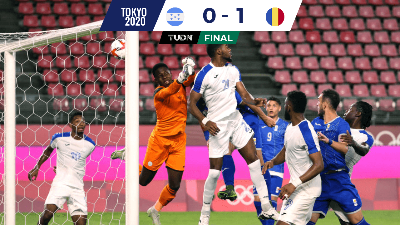 Por falta de suerte y puntería, Honduras cayó ante Rumania en Tokyo