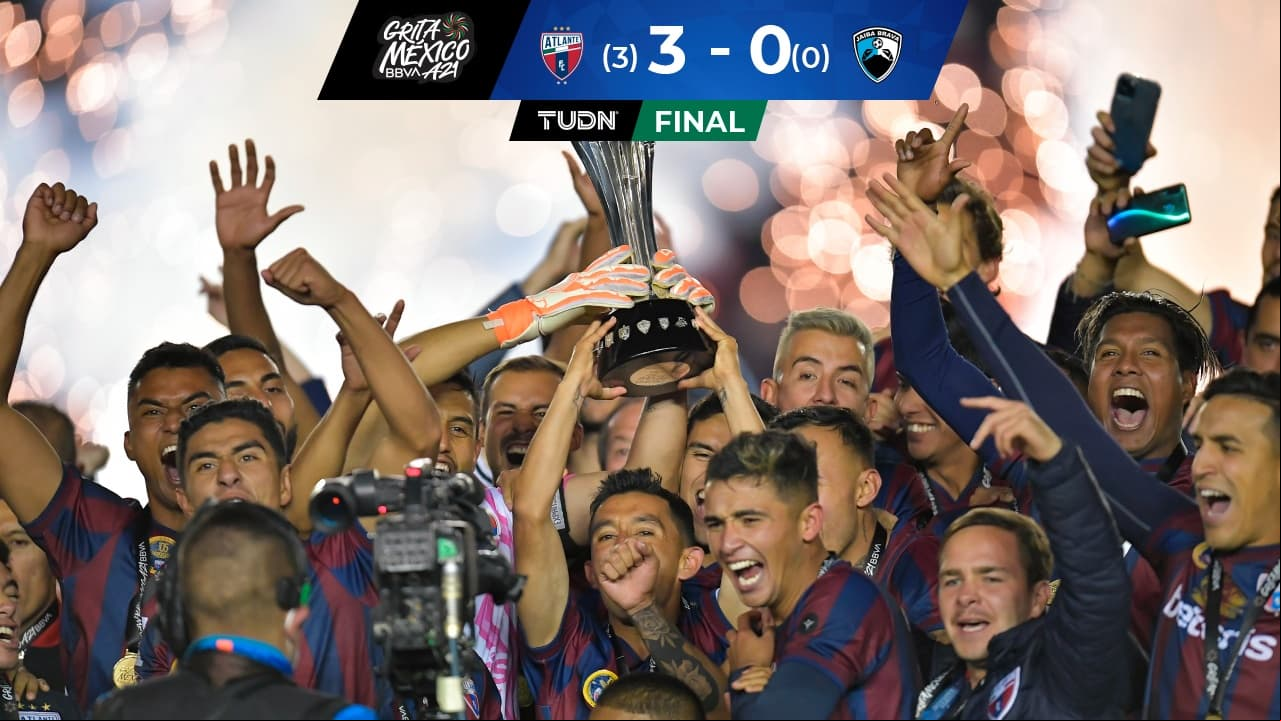 ¡Atlante tiene su revancha y es campeón de la Liga BBVA Expansión MX!