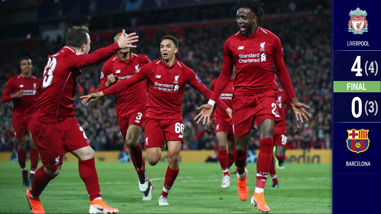 ¡Remontada épica! Liverpool destrozó al Barcelona y está en la Final de la Champions League