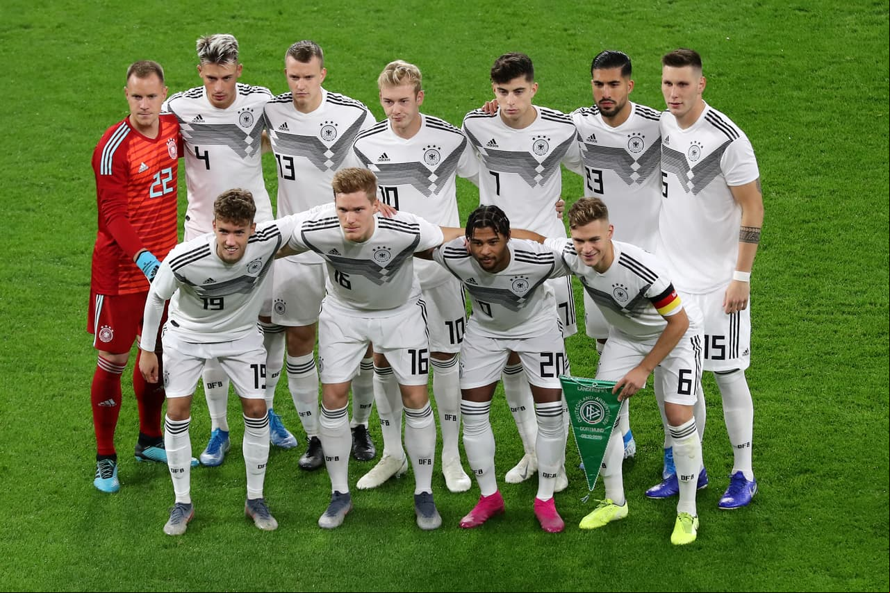 Alemania 2-2 Argentina. Goles de Gnabry y Havertz, por los alemanes; Lucas Alario y Lucas Ocampos, por la Albiceleste.