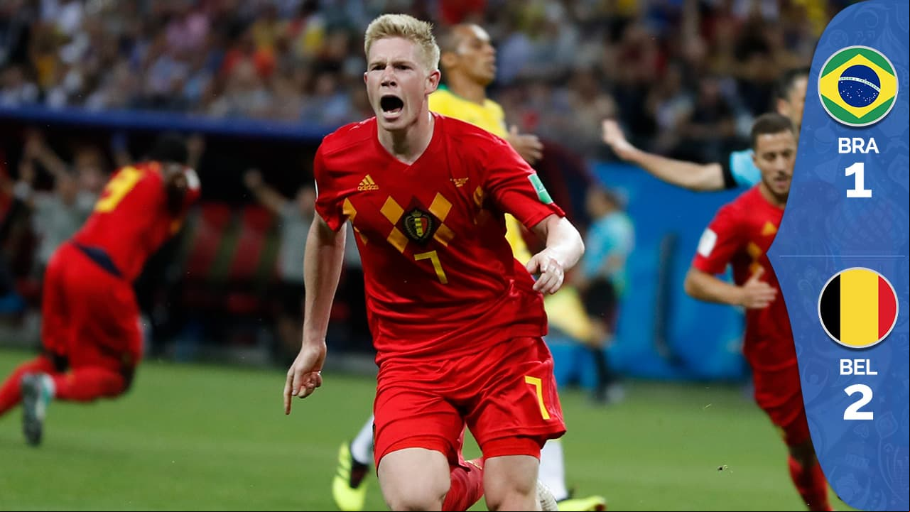 El 'Penta' se topó con el ‘caballo negro’: Bélgica echó a Brasil de Rusia 2018