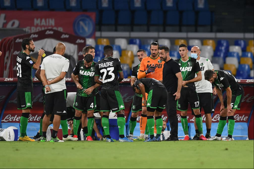 Los visitantes presionaban buscando el tanto del empate.
