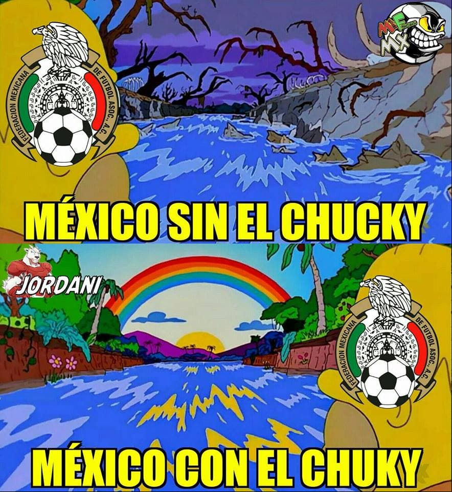 México está en el mundial, pero los memes castigan las rotaciones, alaban al "Chuchy" y si, se burlan del Cruz Azul.