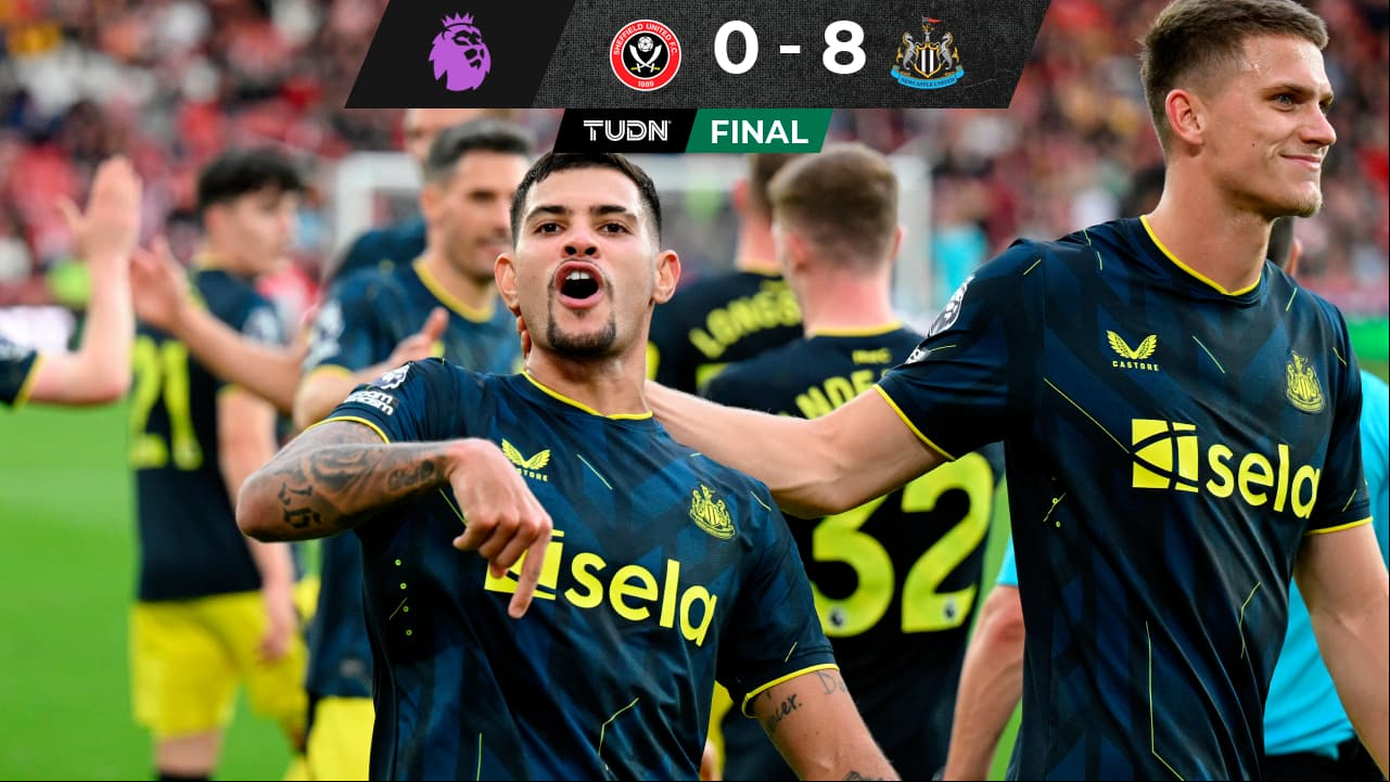 Newcastle propina histórica goleada en la Premier League a Sheffield United