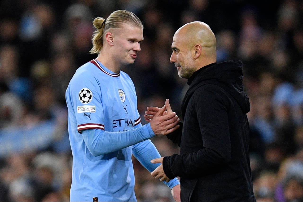Guardiola defiende a Haaland tras duros ataques de Roy Keane